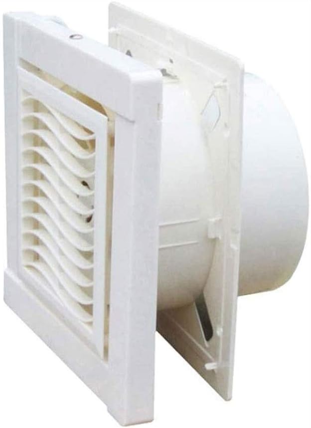 Window Exhaust Fan,8 Inch Strong Bathroom Ventilation Fan Series Single-Speed, Room-Side Installation Exhaust Fan