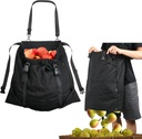 Cosmos Garden Harvest Apron - Canvas Gardening Apron with Quick Release Pouch & 2 Side Pockets