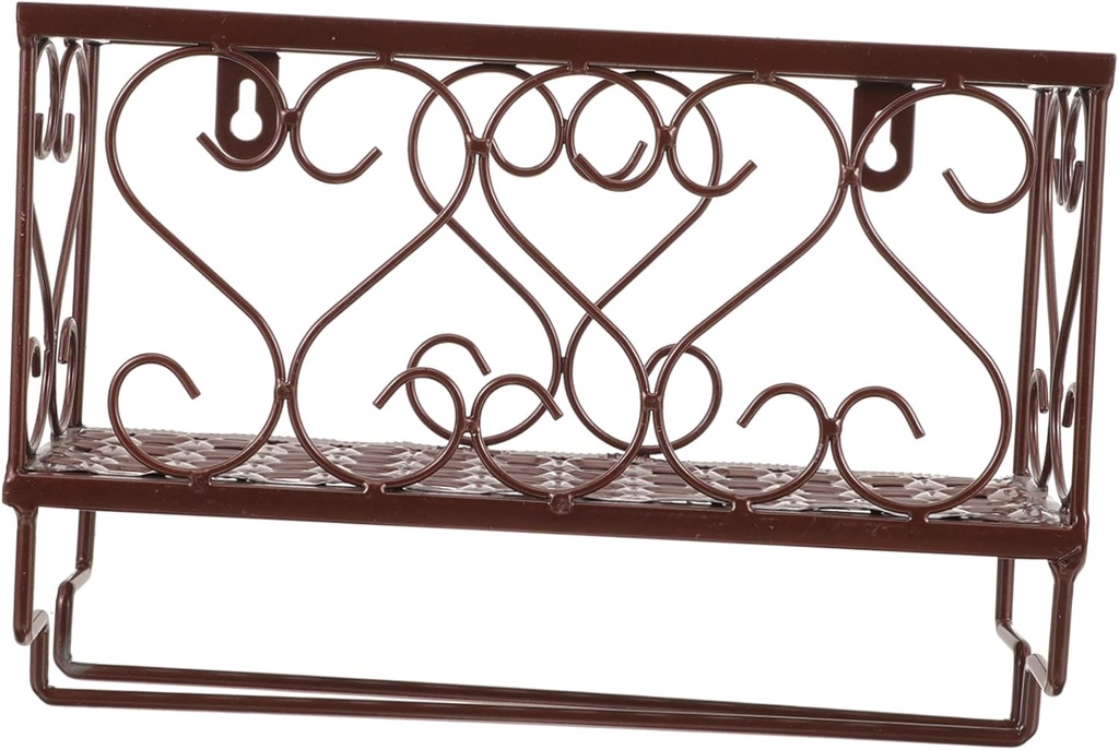 PRETYZOOM Wall Mounted Goblet Rack for Wine Storage Elegant Wine Glass Holder for Home Bar Kitchen Cafe Space-Saving Design for Easy Access and Organization