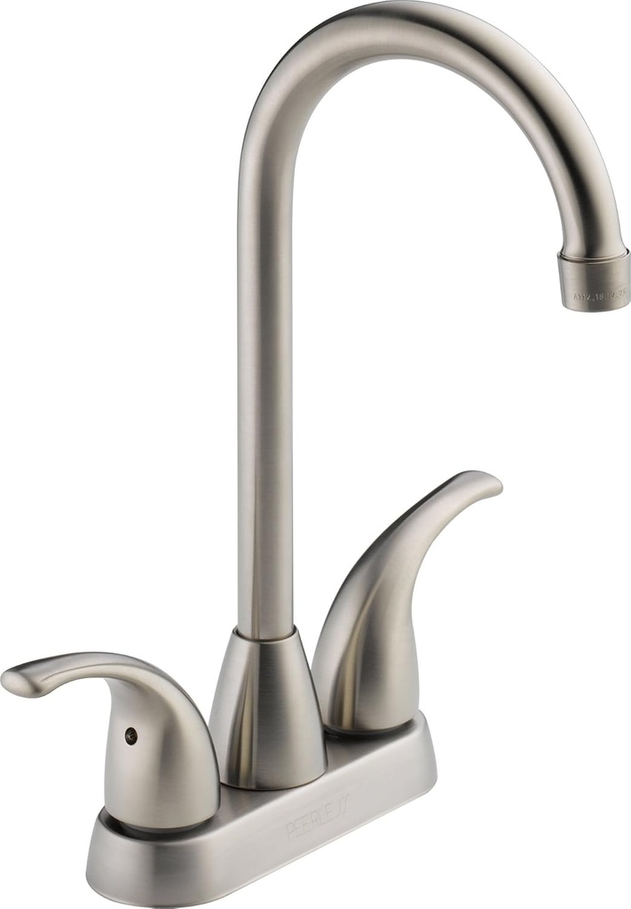 Peerless Tunbridge 2-Handle Bar-Prep Kitchen Sink Faucet, Stainless P288LF-SS