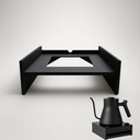 Coffee Brewer Organizer for Fellow Stagg Kettle – Space-Saving Stand Compatible with Stagg EKG, Pro, and Studio – Minimalist Design
