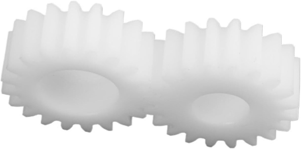2pcs/Set High Precision Plastic Spur Gear Ice Cream Maker Parts Helical Gear Compatible for Oceanpower Space