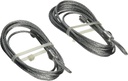Prime-Line GD 52183 1/8 In. x 8 foot 8 In. Torsion Spring Cables (2 Pack)