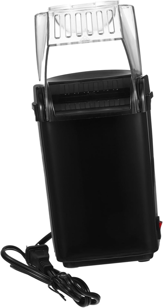 Cabilock 110v Popcorn Machine Electric Hot Air Popcorn Popper Microwave Mini Nonstick Kettle Snack Maker Butter