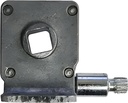 BRIXWELL Center Mount Square Operator, Zinc Construction, Unfinished, 5/16" Square Shaft Hole, 1 x 11/16" Mounting Holes, 0.25lbs Weight, Fits RV Torque Windows, Fleetwood and Mobile Home Windows