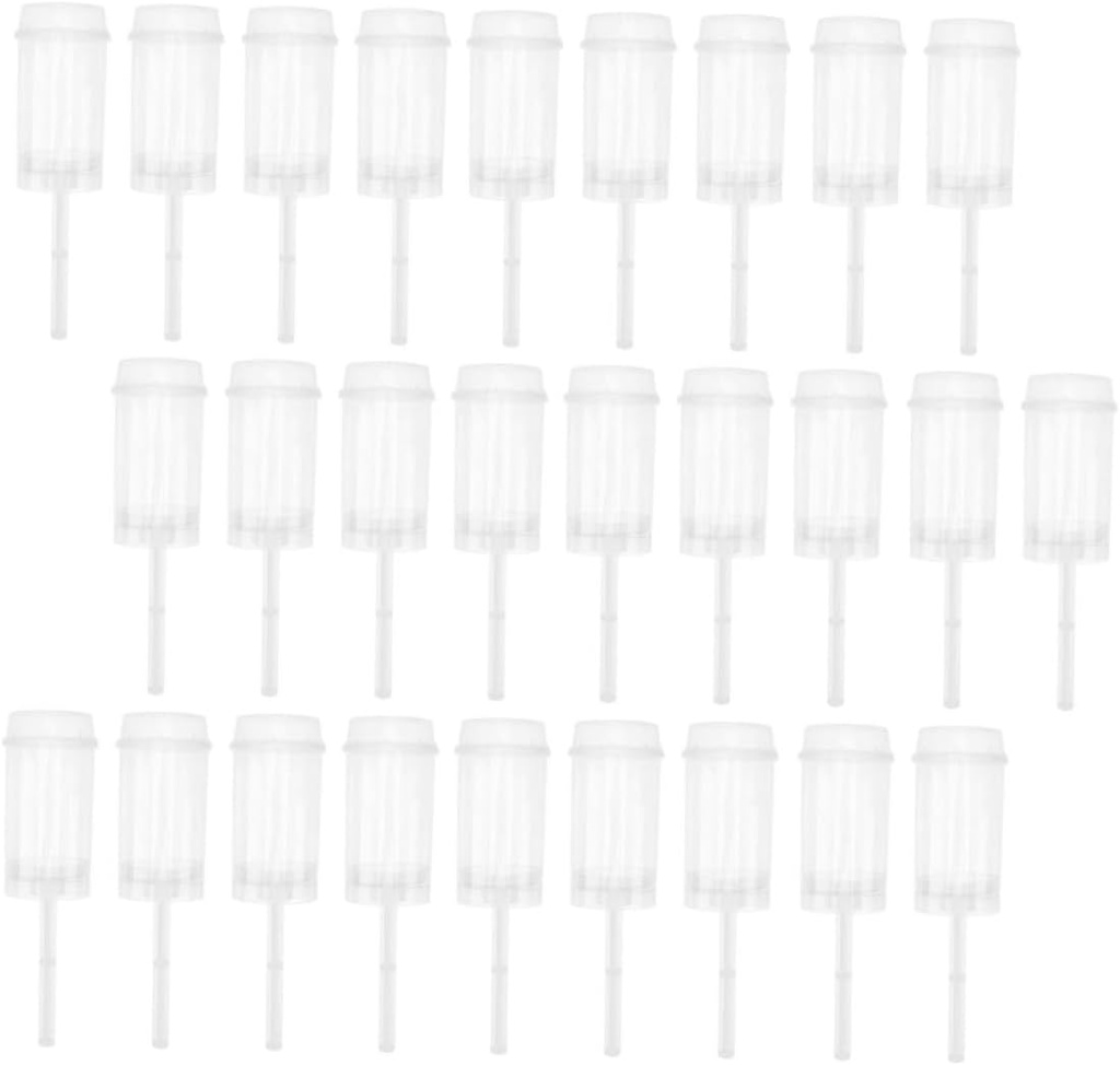 PRETYZOOM 40pcs Cake Molds Muffin Container Baking Molding for Cupcakes Cake Push Easy to Use for Home Party