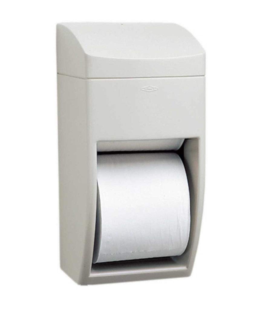 Bobrick B-5288 MatrixSeries Surface Mounted Multi-Roll Toilet Tissue Dispenser, Plastic