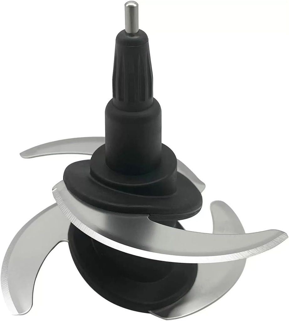 4 Blade Ninja Blender Blade Replacement Parts Compatible with 64oz(8Cup)72oz(9Cup) Food Processor Bowl Ninja Blades Auto iQ Chopping Blade 319KKU770 for Pitcher BL681A BL682 BL770AMZ and More