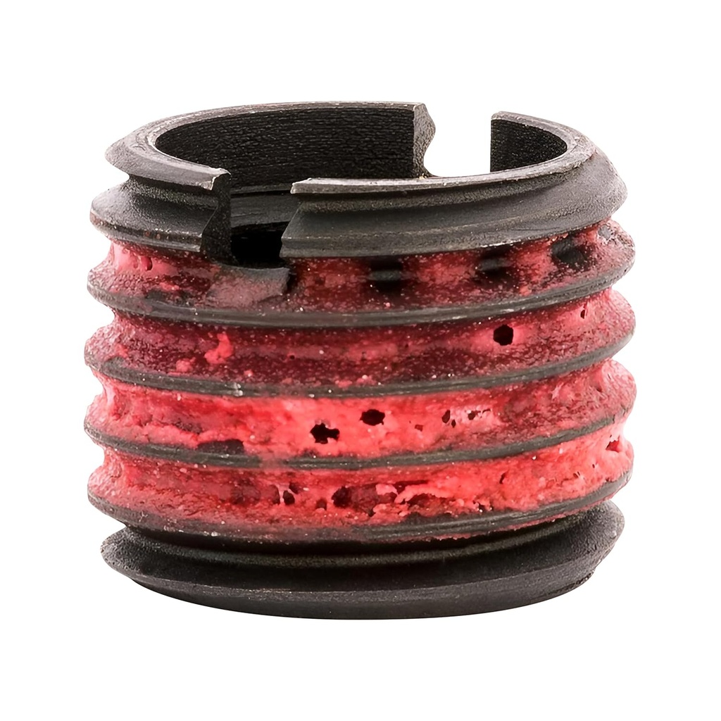 E-Z LOK Threaded Insert for Metal 12L14 Carbon Steel Thread Inserts 5/8-18 Internal Threads, 7/8-9 External Threads, 0.687" Length Pack of 5