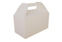 SCT Carryout Barn Boxes, 9.5 x 5 x 5, White, Paper, 125/Carton