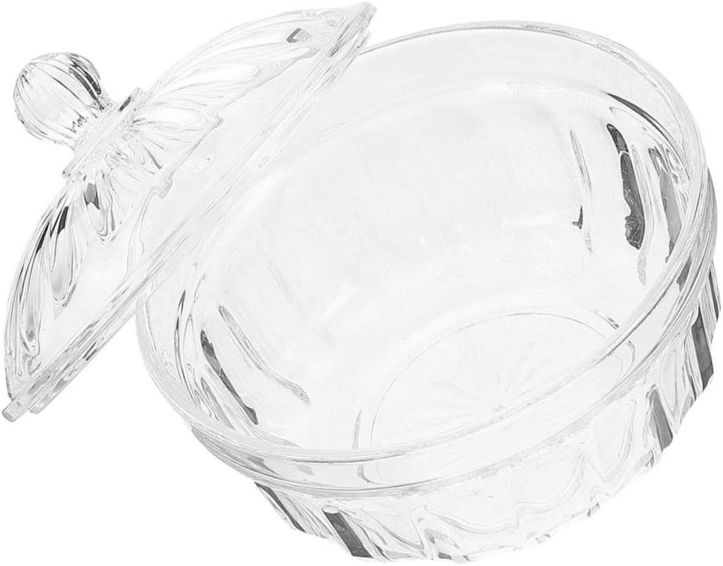 Decorative Cookie Jar Lid Candy Bowl Acrylic Bowl Lid Party Treats Box
