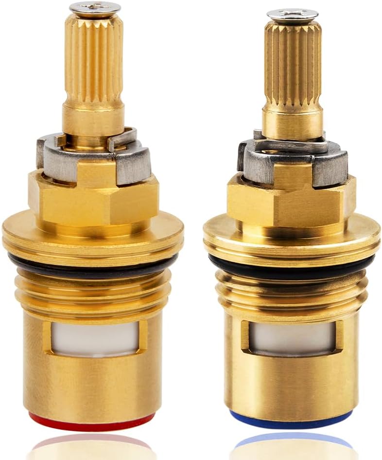 2 Pack Faucet Cartridges Replacement Compatible With K-GP77005-RP K-GP77006-RP, Kohler Parts Replacement Shower Faucet Stem Ceramic Valve Fit for Kitchen Bathroom