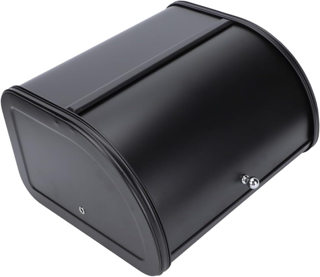 Cabilock 1pc Top Bread Bin Bread Box Airtight Container Iron Holder Kitchen Storage