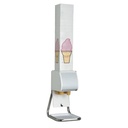 Dispense-Rite BCDS-BFL Countertop Boxed Ice Cream Cone Dispenser, 15-1/2" H x 9" W x 11-1/4" D, White