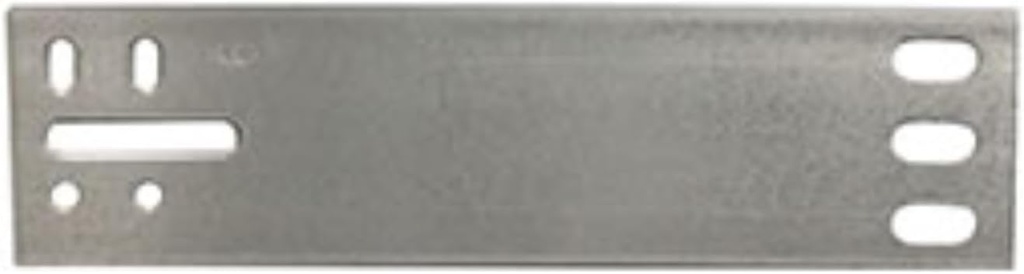 Garage Doors High Lift Track Splice Plates Galvanized Steel (10 Pack) -