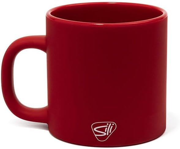 Silipint 16oz Silicone Coffee Mug – Unbreakable Dishwasher Safe Microwave Oven & Freezer Compatible Travel Mug – Non-Toxic Reusable Cup for Hot Coffee Tea or Cold Drinks (Classic Red)