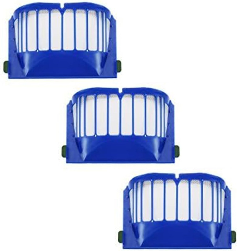 3 Pack Filter Vacuum Cleaner Kit Compatible With iRobot Roomba 500, 600 Series (550 560 650 620)