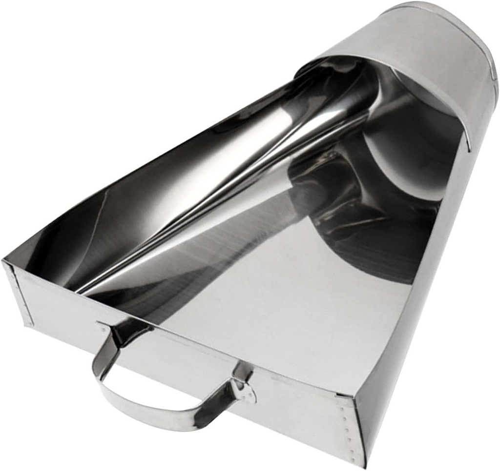 Qianly French Fry Scoop Chips Scoop, Portable U Shape Mouth Versatile Popcorn Scoop for Dry Goods Ice Nuts Snacks Desserts