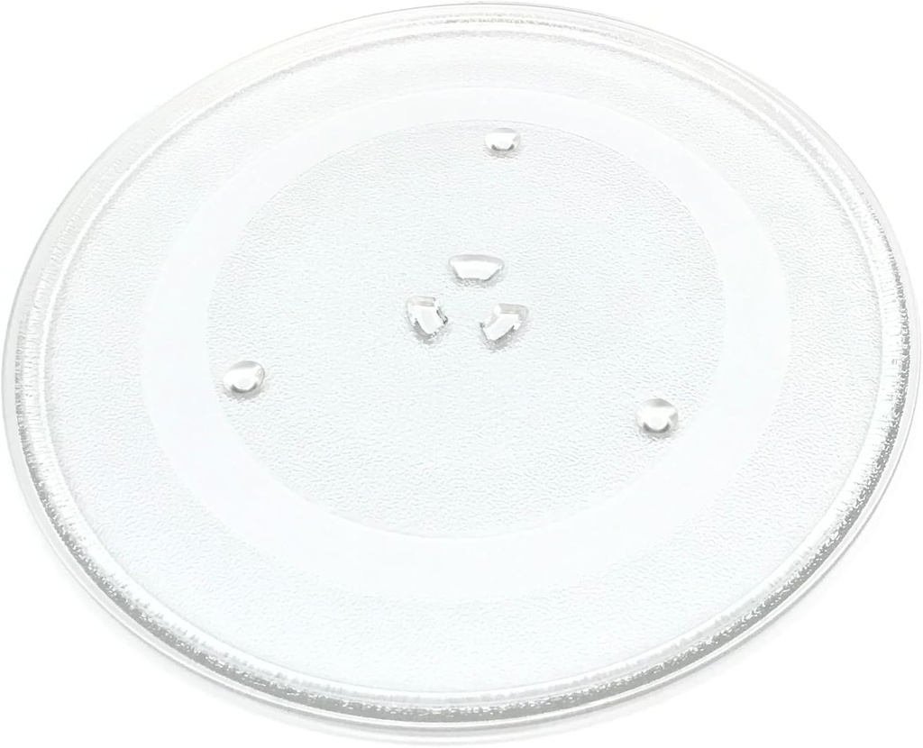 Microwave Glass Plate Compatible with Samsung Model Numbers ME19R7041FB/AA, ME19R7041FG, ME19R7041FG/AA, ME19R7041FS