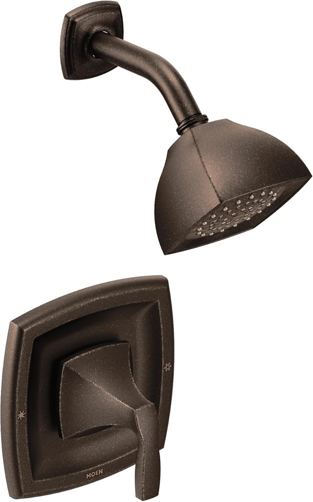 Moen T2692EPORB Voss Posi-Temp Pressure Balancing Eco-Performance Shower Trim Kit, Valve Required, Oil Rubbed Bronze