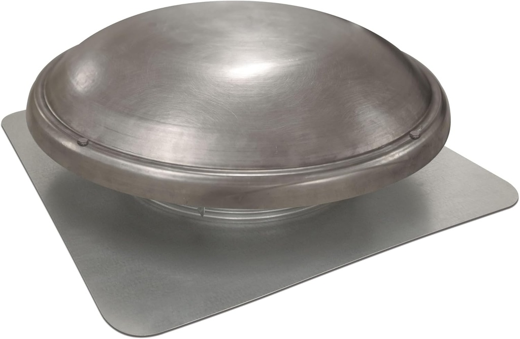 Master Flow GAF 1000 CFM Power Roof Mount Attic Vent Fan with Thermostat (PT6): Easy Installation & Efficient Exhaust Ventillation | Airflow Capacity for attic Spaces Upto 1600 sq.ft. - Mill