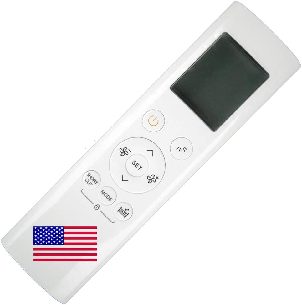 Remote Control for Midea RG58E1/BGEF MSMBBU-12HRFN1 MSMBA-07HNR1 RG58E2/BGEF RG58H/BGCE RG58B/BGEU1 AC Room Air Conditioner