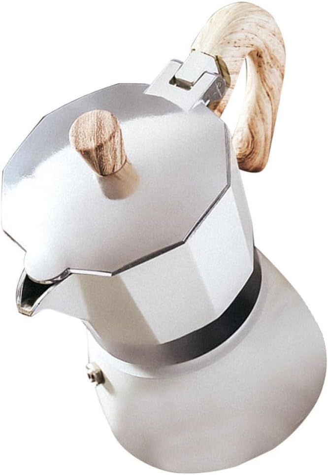 Ciieeo Handheld Mocha Pot European Style Coffee Maker for Home Brewing Lightweight Design Scald Handle for Coffee and Tea Enthusiasts