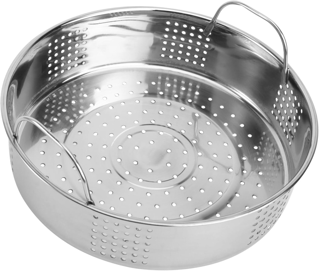 SECFOU Stainless Steel Steam Grid Cooking Steamer Basket Food Steamer for Home Kitchen Restaurant