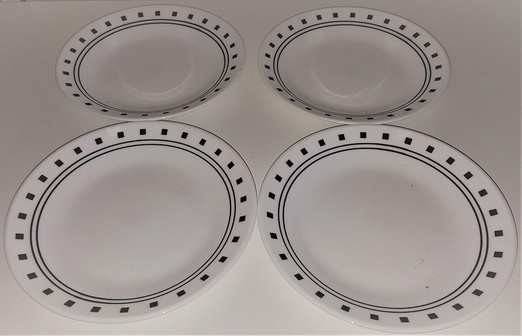 Corelle Livingware City Block 6-3/4 Bread & Butter Plate (Set of 4)