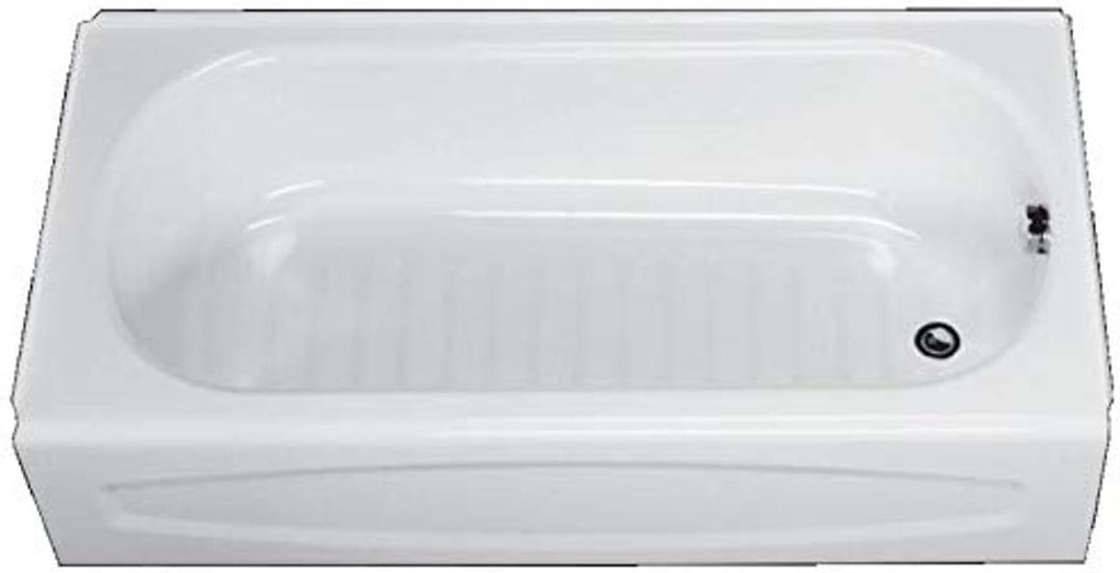 American Standard 255.21202 New Salem Integral Apron Bathing Pool, 5-Feet by 30-Inch, White