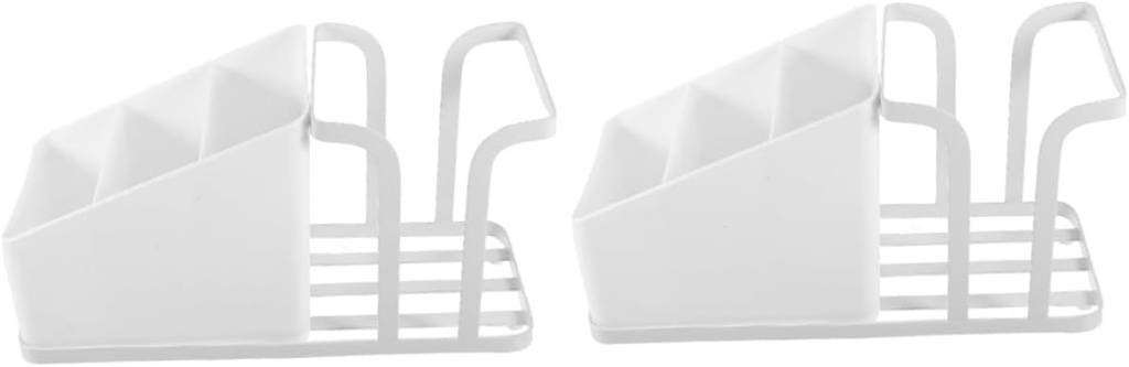 Alipis 2pcs Tea Bag Storage Box Organizer Station for Coffee Cup Straw Dispenser