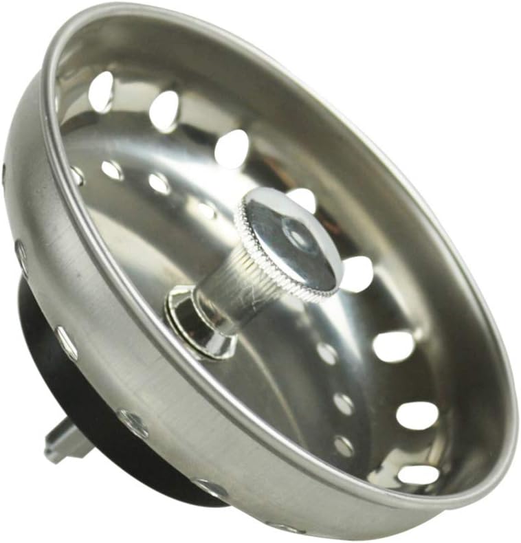 DOITOOL Sink Water Filter ：2PCS Sewer Filter Cover Sink Stopper, Stainless Steel Drain Hair Catcher for Kitchen and Bathroom Use, 3.18 Inch Leak-Proof Design to Stop Hair and Fragments