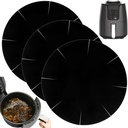 Air Fryer Protector to Keep Basket Clean, Protecting Reusable Liner Compatible with Ninja, Dash, Foodi, Chefman, Cosori and more - Useful Kitchen Accessories, Non-Stick Heat Resistant by INFRAOVENS