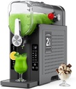 Slushy Machine for Home - Slushie Machine No Ice Needed with 6 Preset Programs, Ice Cream, Margaritas, Frappes, Smoothie, Professional Frozen Drink Maker, Self-Cleaning