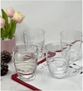 Clear Drinking Glasses DOF Set of 4 (15oz), Premium Quality Unbreakable Stemless Acrylic Drinking Glasses for All Purpose