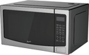 Avanti 1.1CF 1000W Black with Stainless Steel Front Microwave - 1 Each