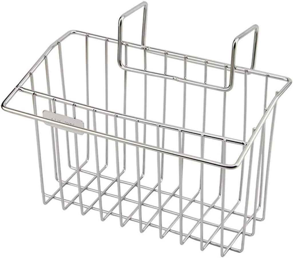 Sponge Holder Sponge Draining Stainless Steel Sink Hanging Basket for Sink Stopper and Soap