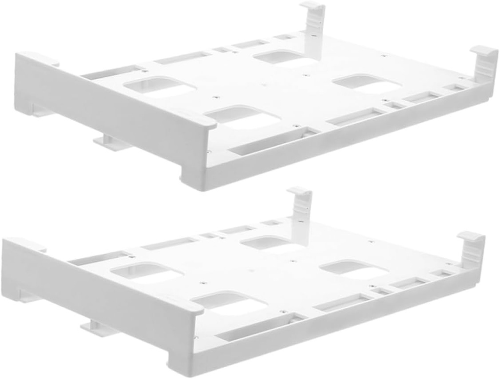 2pcs Hanging Can Organizer for Diameter Cans Dual Row Storage Rack for Fridge Pantry and Kitchen Cabinets Space-saving Drink Holder Hips Material