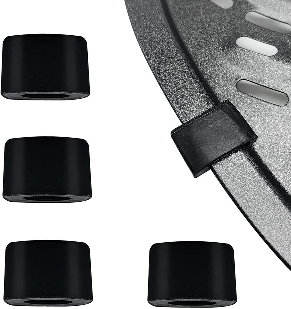Air Fryer Rubber Feet for PowerXL Vortex 8QT 7QT Air Fryers, 4PCS Premium Air Fryer Rubber Bumpers, Rubber Tabs, Rubber Tips, Silicone Pieces, Rubber Covers for 7QT PowerXL MAXX Air Fryer Tray