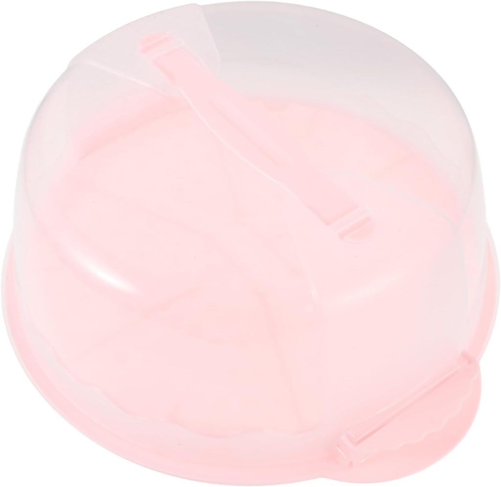 Cake Carrier Box Dome Capacity Cake Container for Safe Transport of Desserts Pastries and Treats for Birthdays Parties and Events