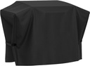 Griddle Cover for Blackstone 36 Inch Griddle with Hood, 5482 Waterproof BBQ Cover with Double Straps, Lightweight & Fade Resistant, Black