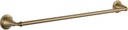 DELTA FAUCET 79424-CZ Linden Wall Mounted 24 in. Towel Bar in Champagne Bronze