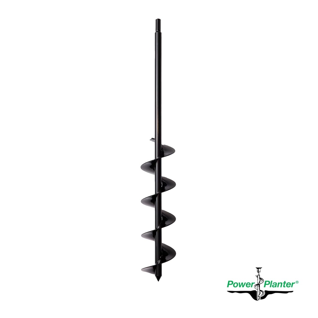 Power Planter Bulb Auger & Bedding Plant Tool - 3x36 Garden Auger Drill Bit with 1/2" Non-Slip Hex Drive, Hand-Welded Planting Auger Gardening Drill, Earth Auger Digging Tools, Up to 36" Deep