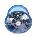 110v 5400m³/H Axial Pipe Fan Cylinder Pipe Fan 16'',Speed 1420r/Min, for Air Exhaust in Factories, Warehouses, Kitchens, Offices(Blue)