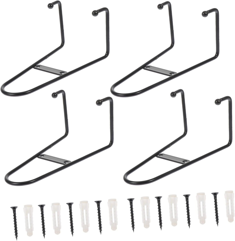 4pcs Ceramic Display Stand Shelves for Display Easel Stand for Tabletop Plate Holder Rack Metal Frame Holders Multipurpose Racks