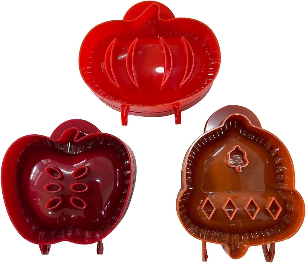 3 Pieces Pocket Pie Molds Apples-Pumpkins And Acorn-Shape Pie Maker Pie Pie Mold Baking Lover