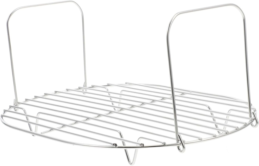 Slow Cooker Iron Steaming Rack Steamer Rack for Air Fryer Rice Cooker Kitchen Cooking Accessory Sturdy Resistant Design for Convenient Use