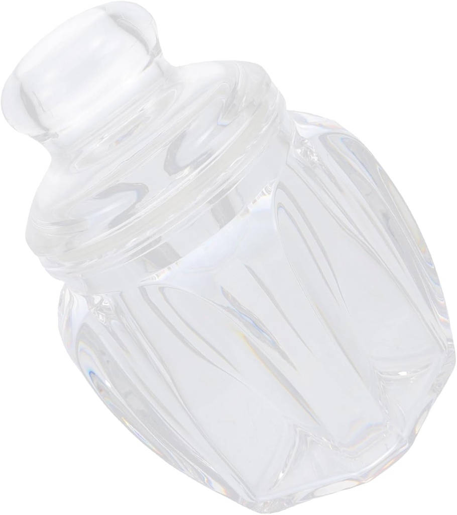 Cabilock Clear Cookie Storage Jar with Lid Transparent Airtight Container for Candy and Dried Fruits for Kitchen Organization and Party Serving