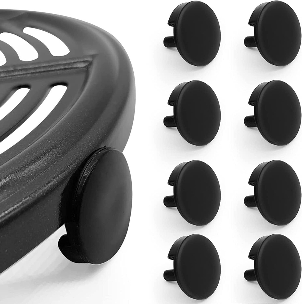Air Fryer Rubber Bumpers for Ninja Air Fryer Tray, 8PCS Premium Air Fryer Rubber Feet Rubber Tabs Rubber Tips Silicone Feet Silicone Covering Rubber Nubs Rubber Stoppers for Ninja Air Fryer