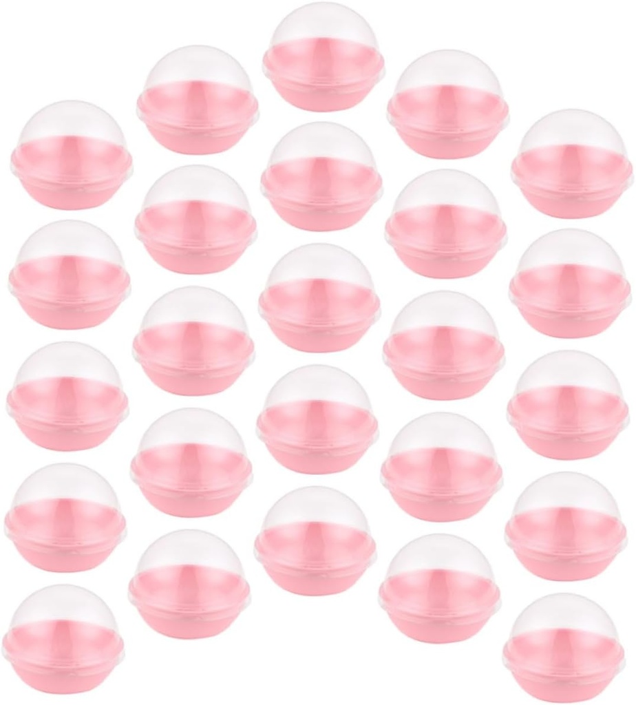 Ciieeo 100pcs Single Cupcake Container Mini Dessert Box Chinese Mooncake Box Cake Containers Lids Safe